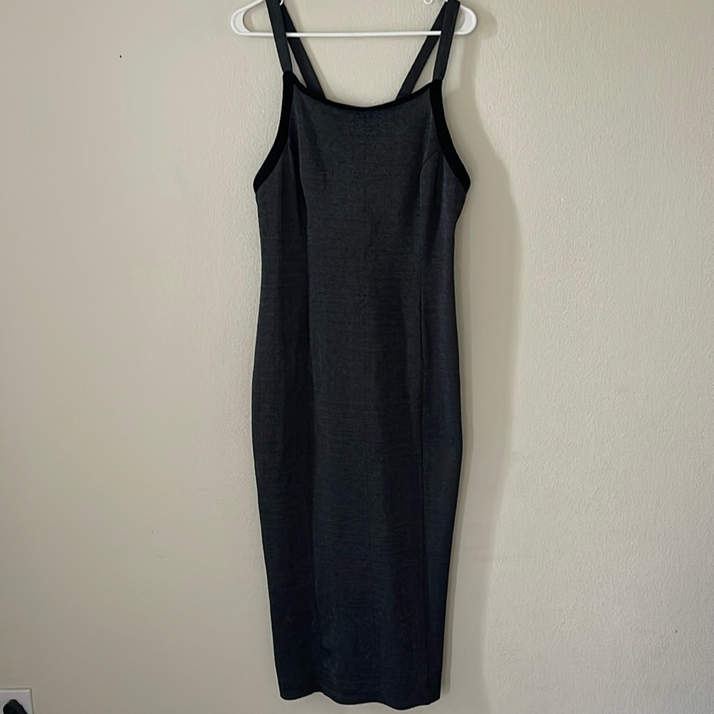 Rampage size 11 vintage black/gray maxi dress